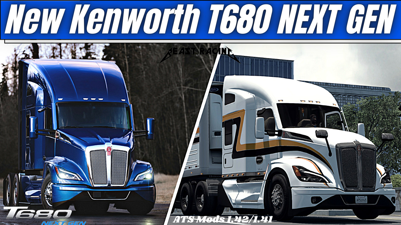 American Truck Simulator | New Kenworth T680 Next Gen 2021
